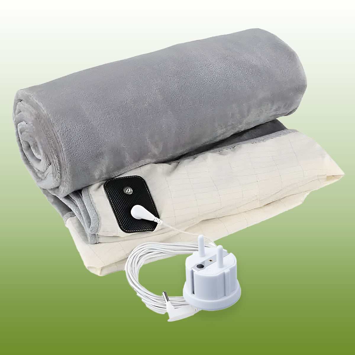 Erdungs-Kuscheldecke für den Winter