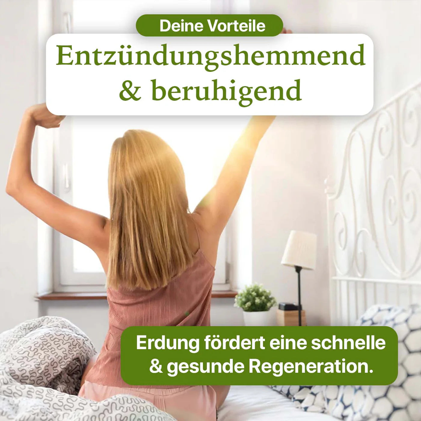 Erdungs-Bettlaken für Tiefenentspannung & besseren Schlaf